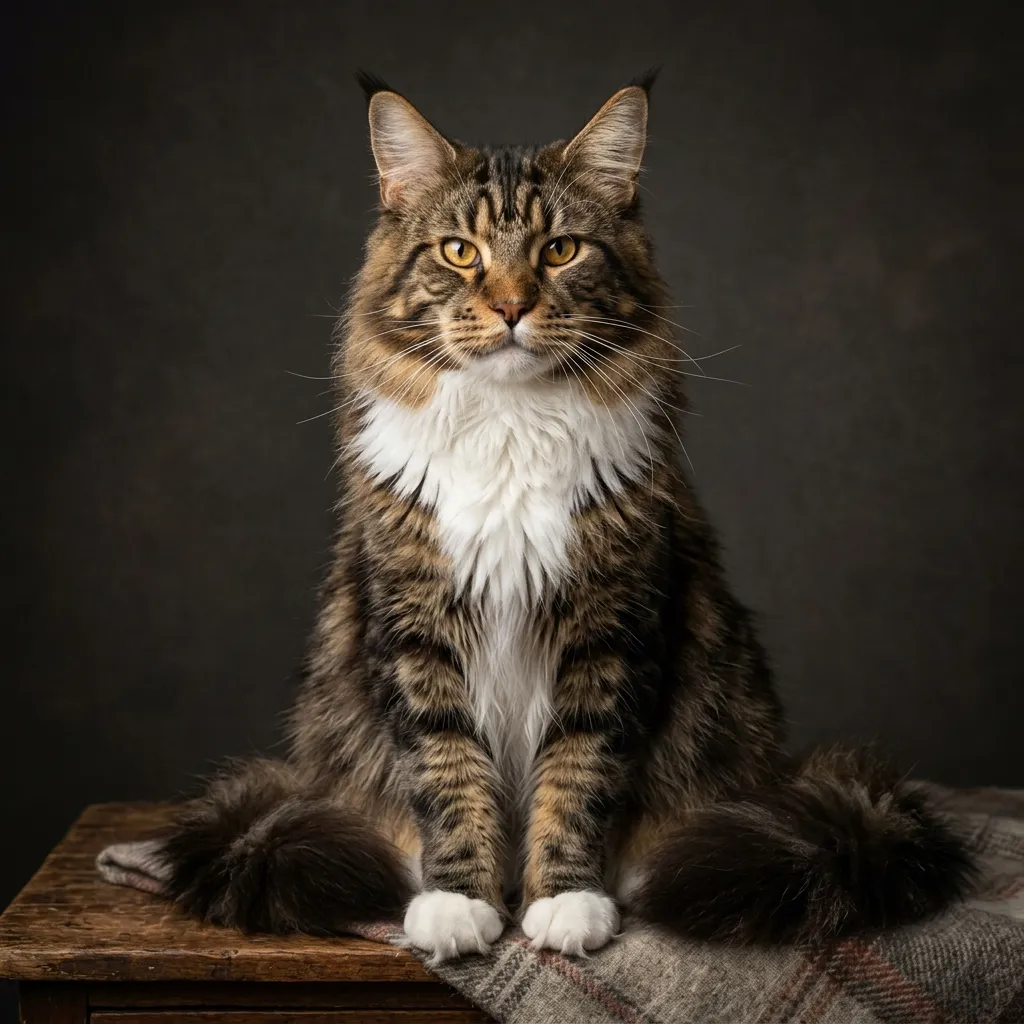 Кот мейн-кун питомник Maclen